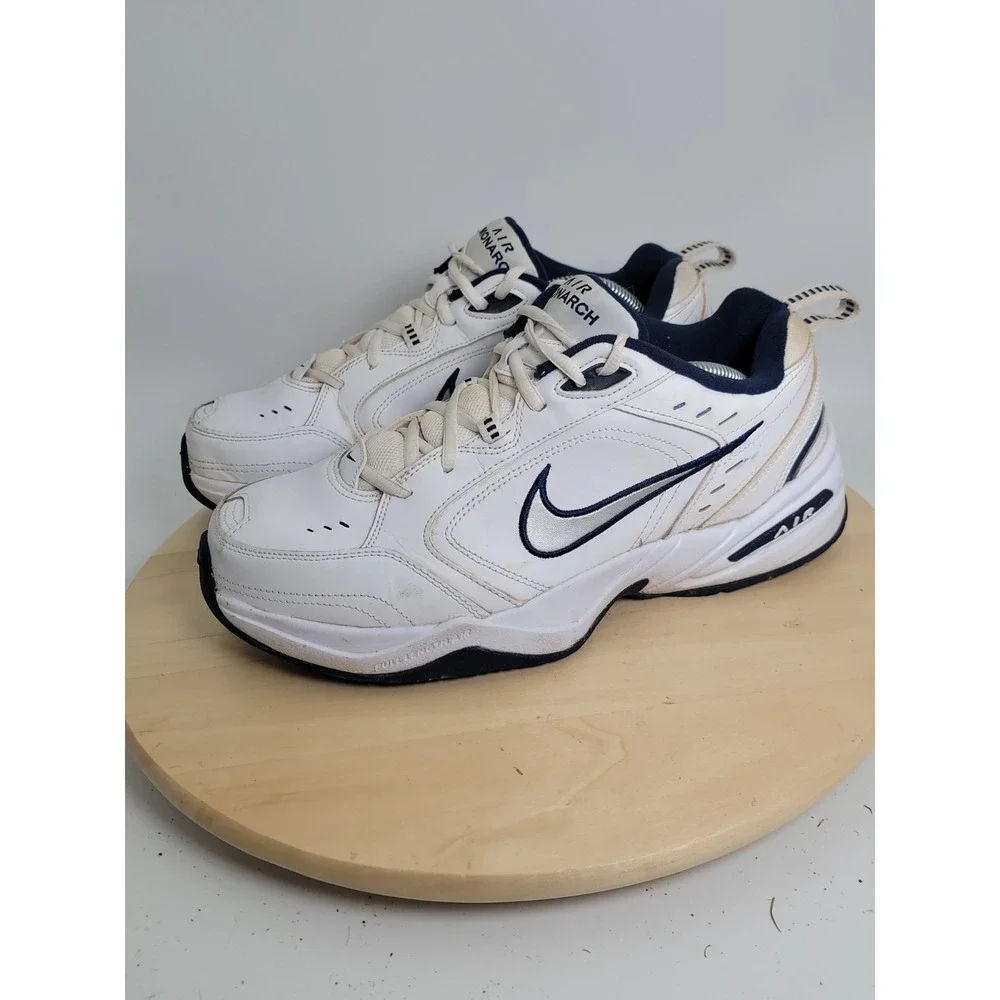 Nike Air Monarch IV Shoes Men Size 10.5 Wide Athletic Sneakers  416355-102